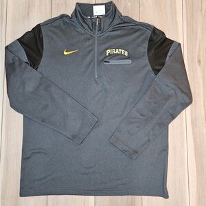 Pittsburgh Pirates MLB Nike Men's L 1/4 Zip Pullover